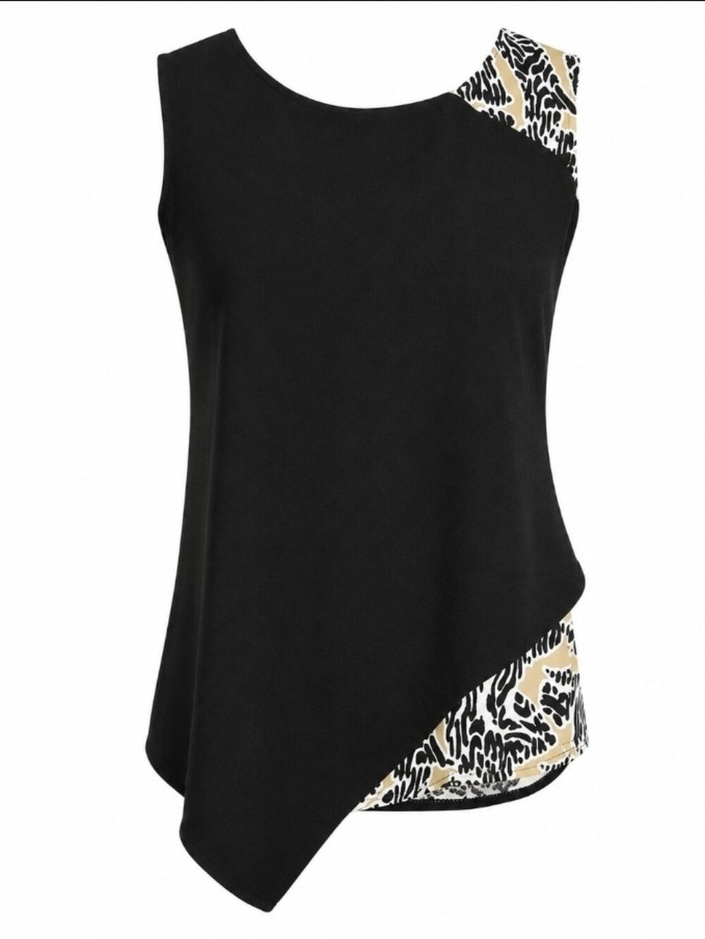 Alfani Sleeveles Tunic Top